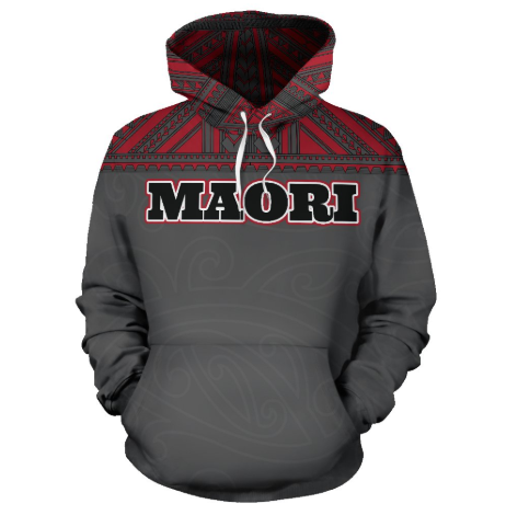 Maori All Over  Hoodie - BN04 - Amaze Style™-Apparel