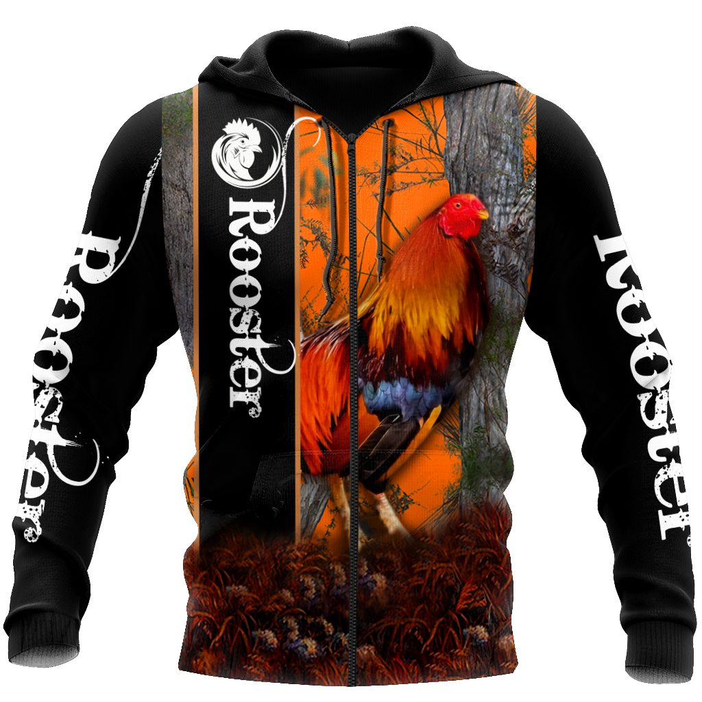 Premium Red Rooster Camo 3D All Over Printed Unisex Shirts