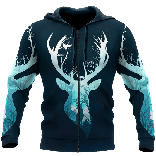 Deer Hunting 3D All Over Printed Shirts For Men LAM20060801-LAM