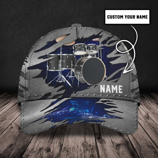 Personalized Drum 3D Printed Cap