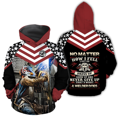 Premium Unisex All Over Printed Welder Shirts MEI