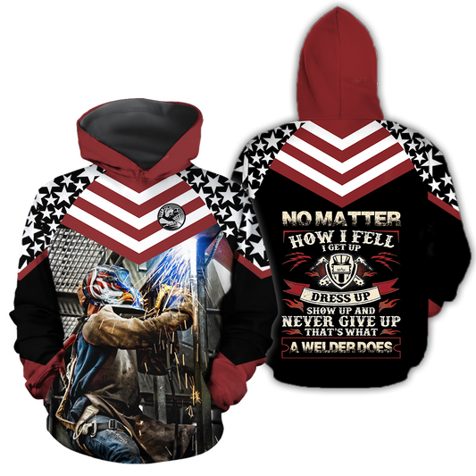 Premium Unisex All Over Printed Welder Shirts MEI