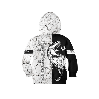 Tyrannosaurus Dinosaur 3D all over printed shirts for Kids