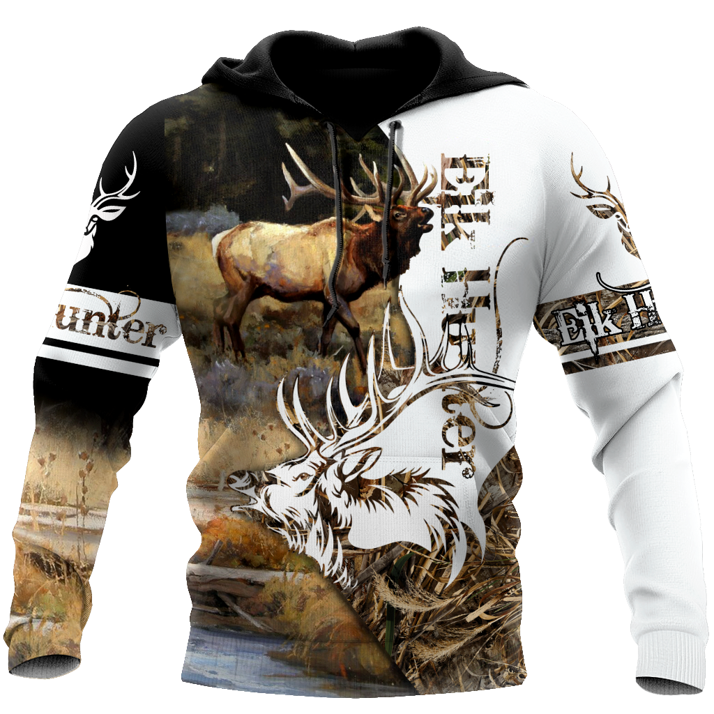 Premium Elk Hunting for Hunter 3D Printed Unisex Shirts