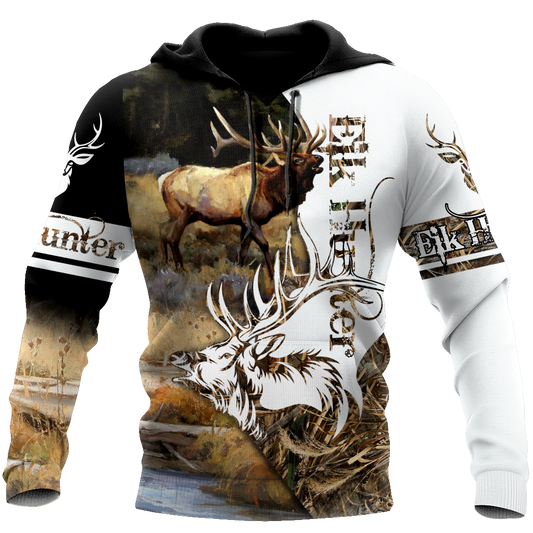 Premium Elk Hunting for Hunter 3D Printed Unisex Shirts