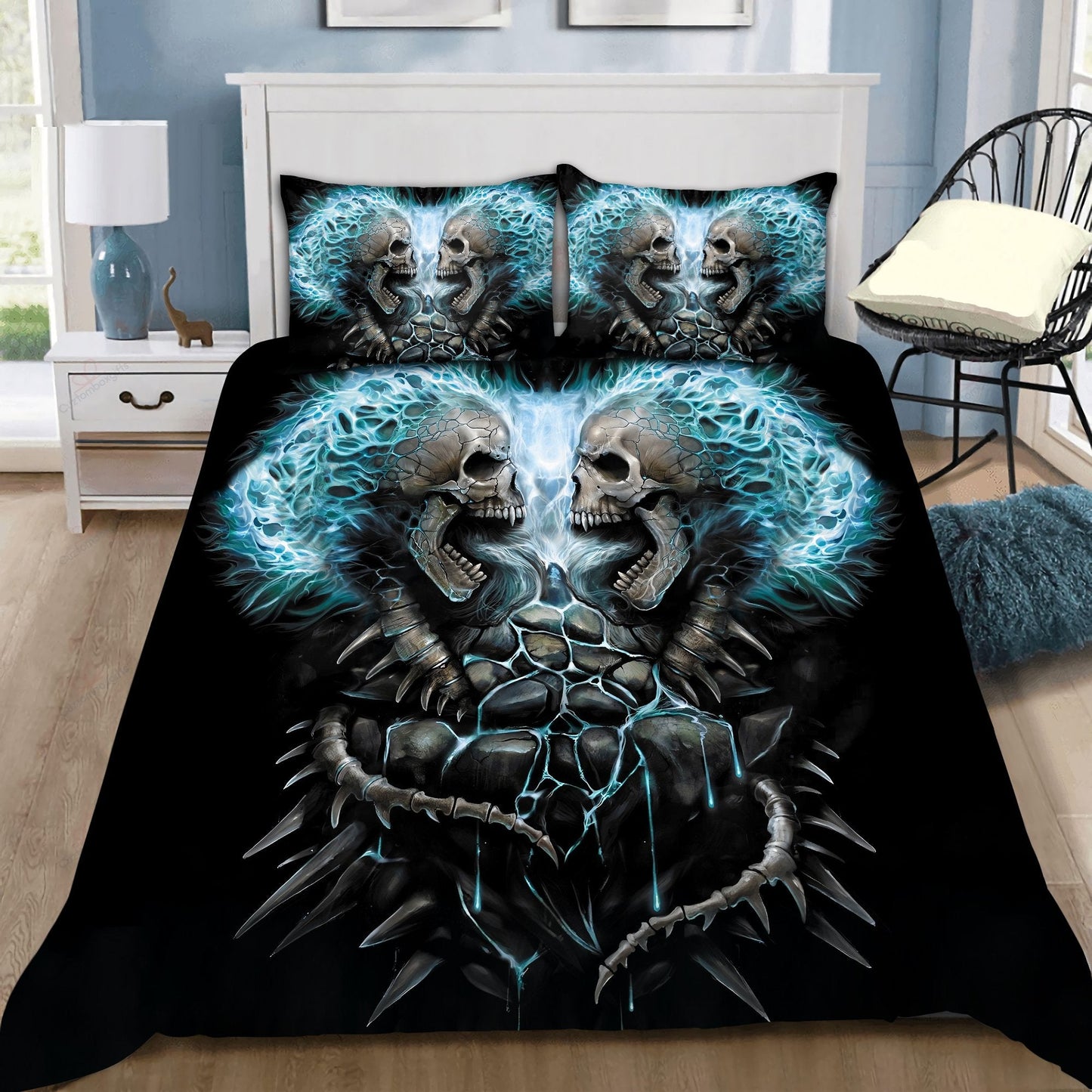 Skull Bedding Set QB07042006