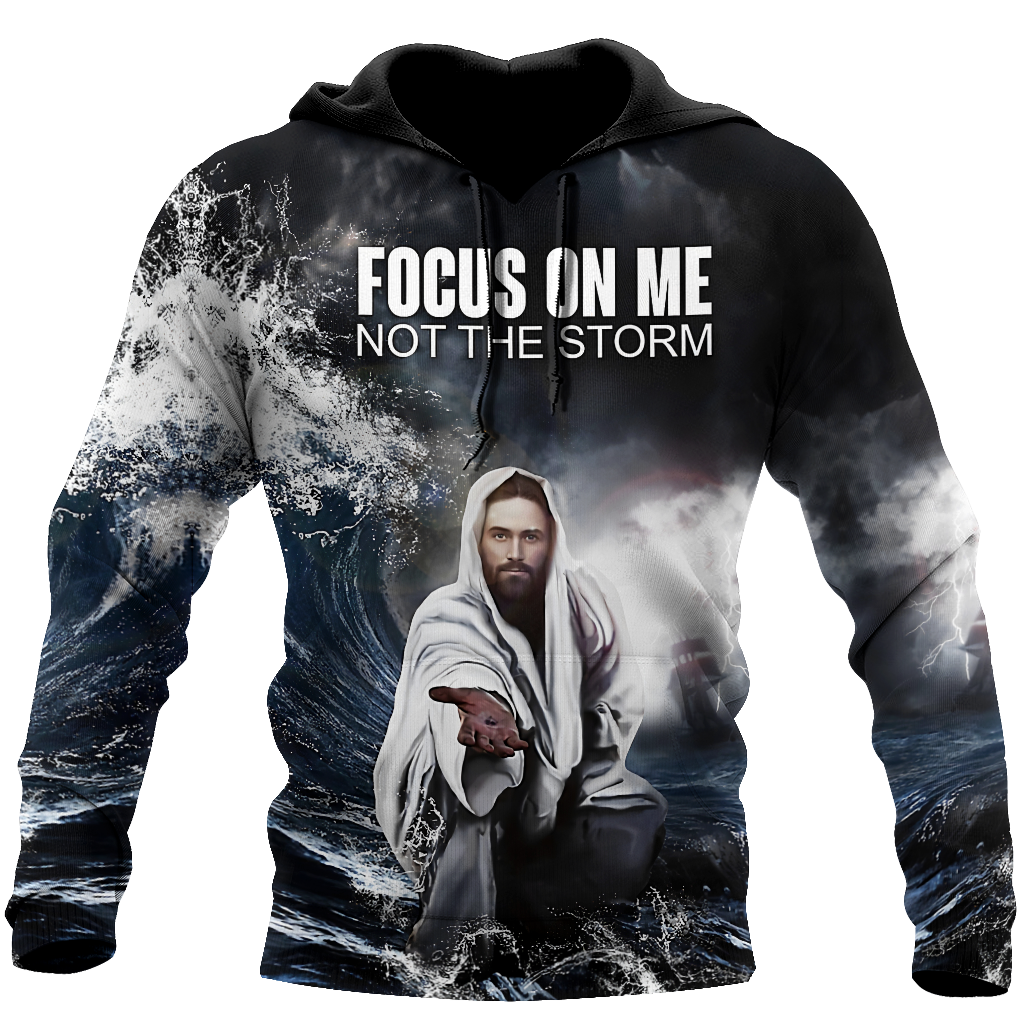 Focus On Me Not The Storm 3D All Over Printed Shirts