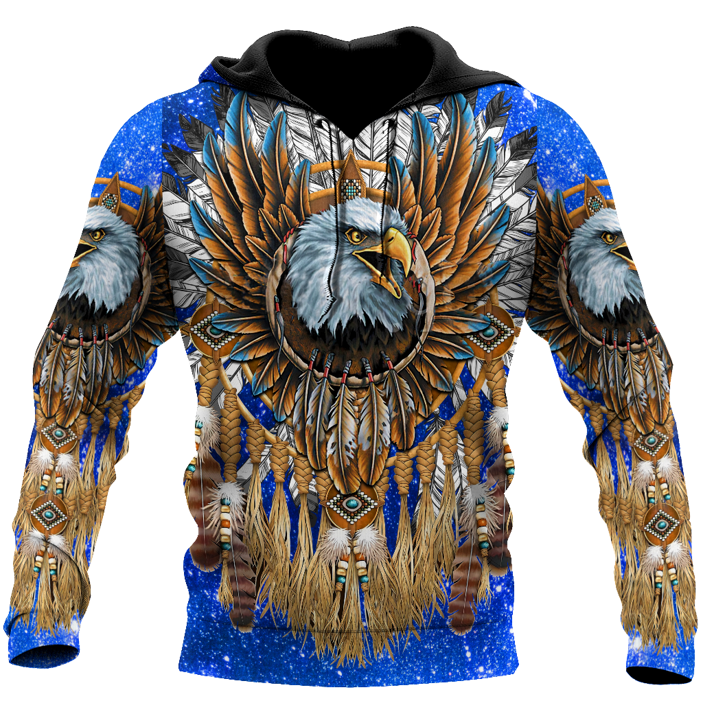 Eagle Dreamcatcher Native American Hoodie 3D All Over Printed Shirts DA15092020-LAM