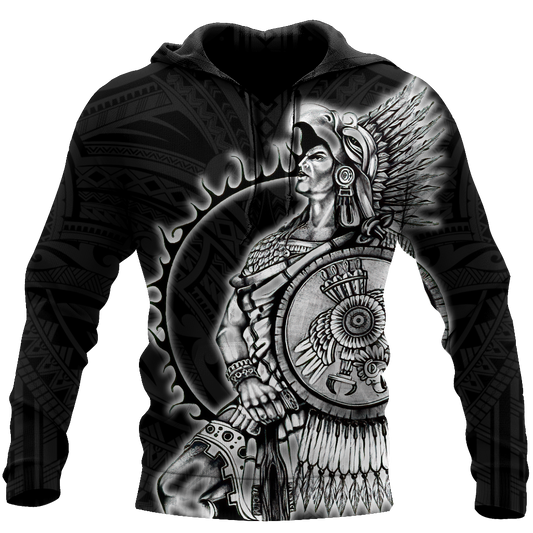 Mexican Aztec Warrior 3D All Over Printed Shirts DQB07162001