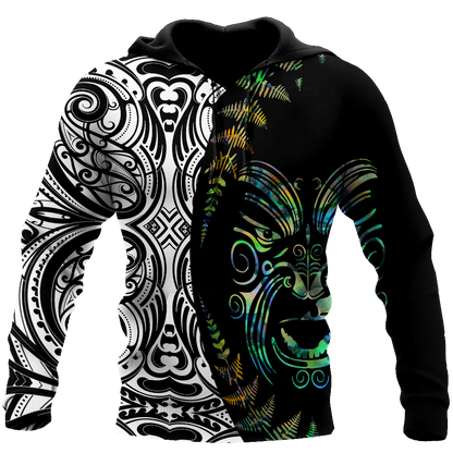 Maori paua shell 3d all over printed shirt and short for man and women HHT21072003
