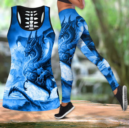 Blue Dragon Ice Dragon 3D All Over Printed Shirts For Men and Women DQB20122004