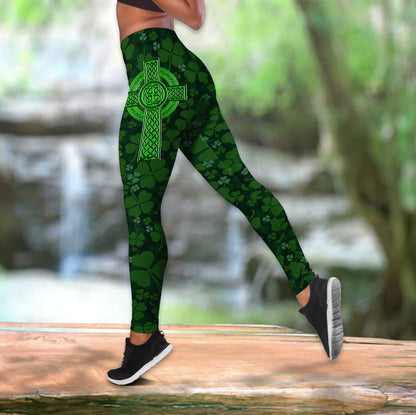 Irish By Blood American By Birth Combo Tank + Legging QB06192004