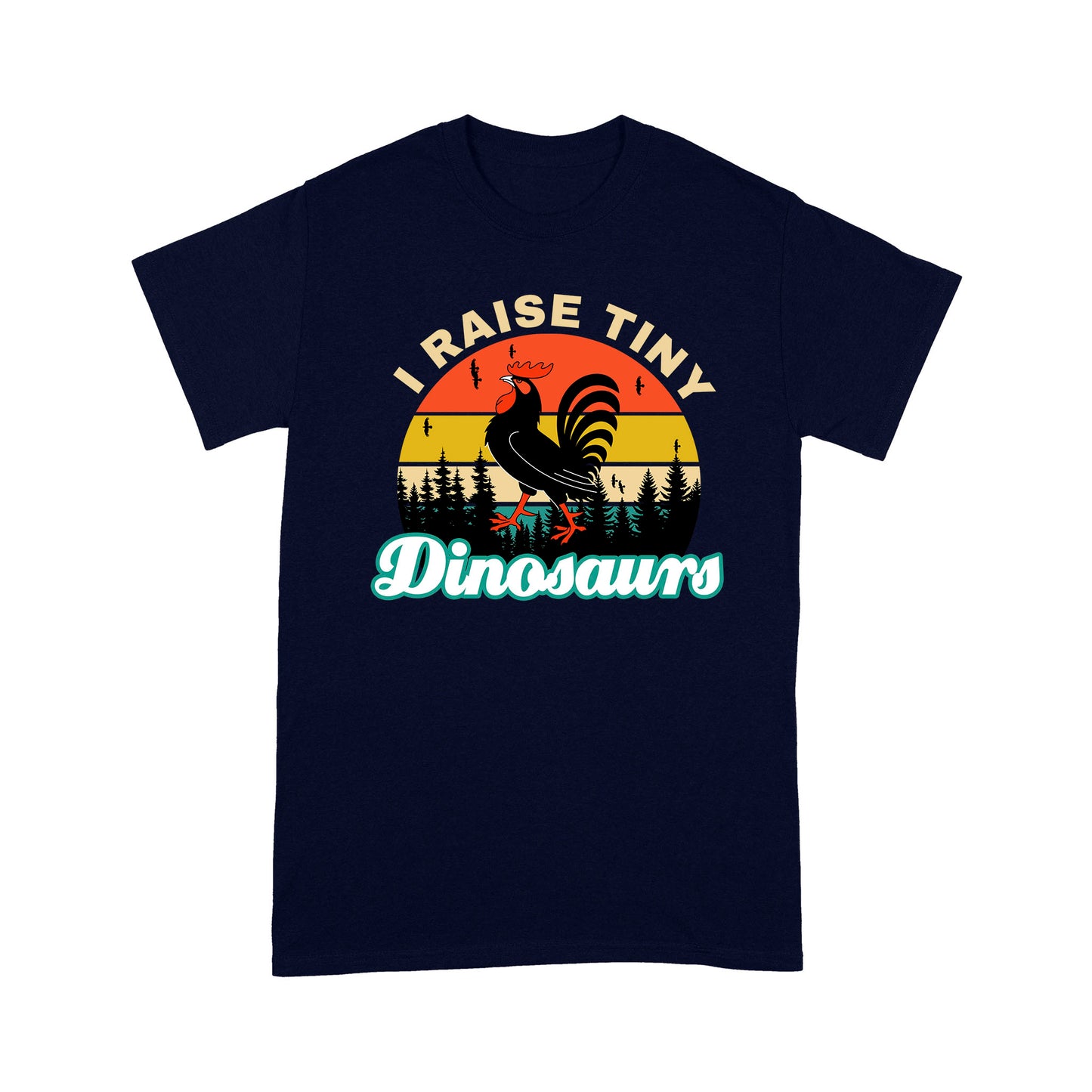 Rooster Dinosaurs Deluxe T-shirt ML
