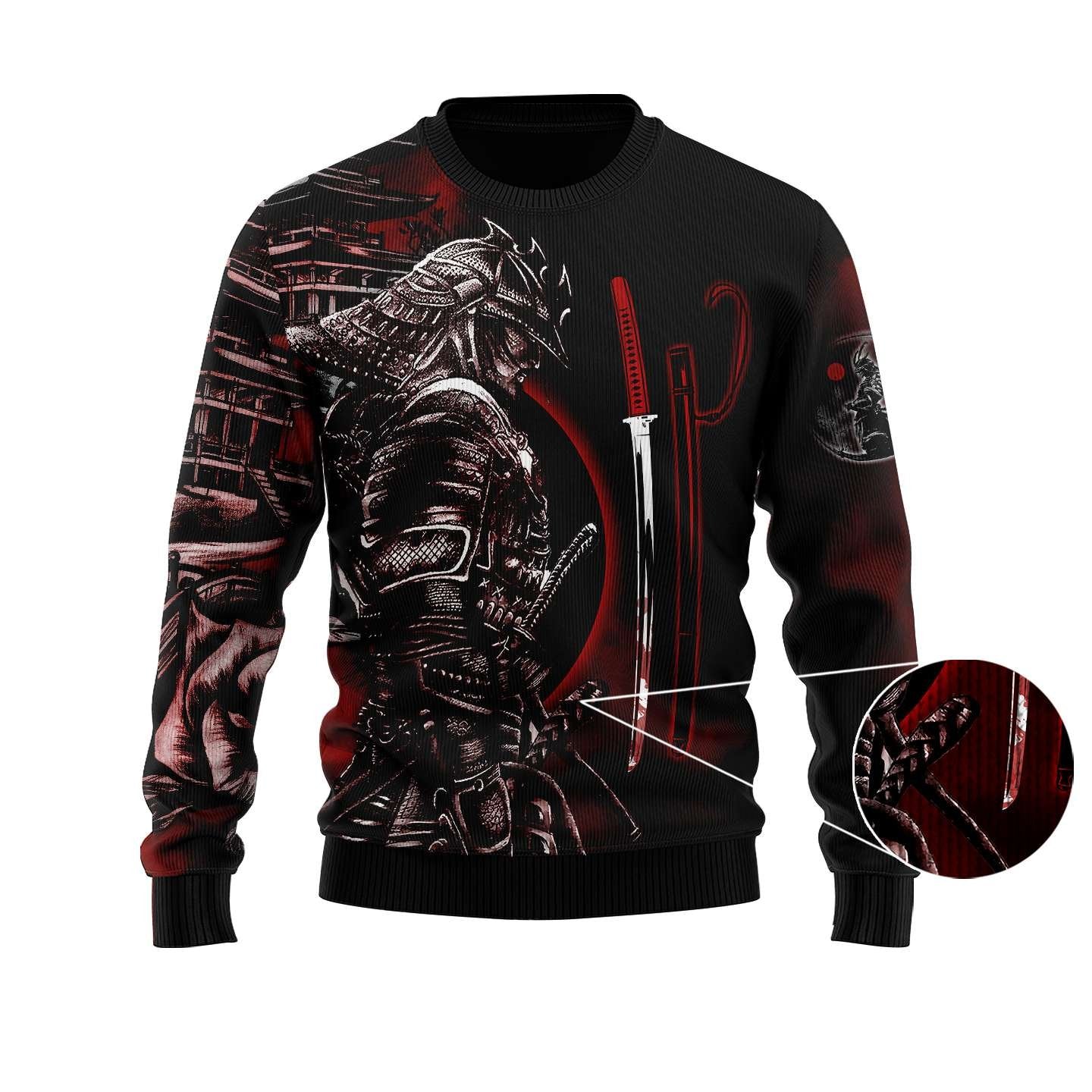 Samurai Tattoo 3D All Over Printed Unisex Shirts