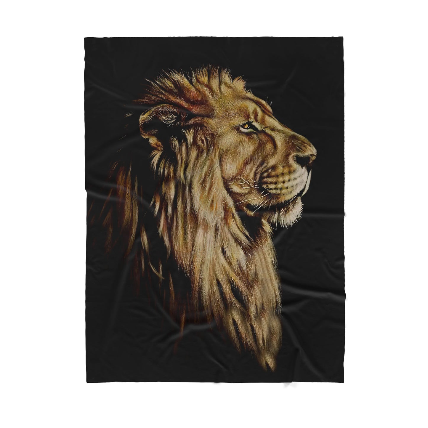 Lion Sherpa Blanket
