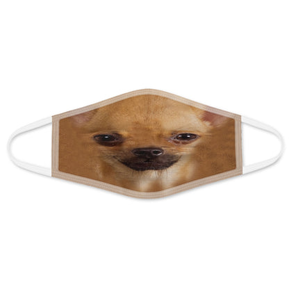 Dog Face Mask White HG