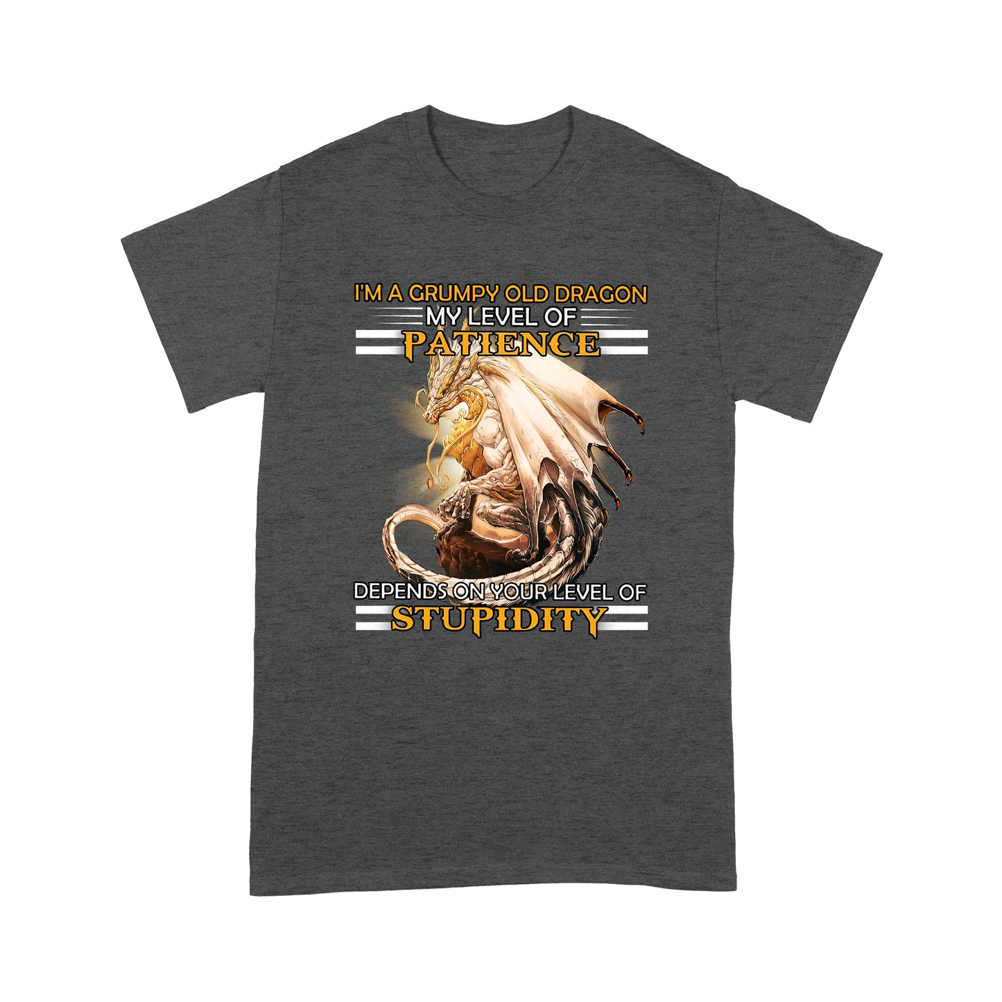 Dragon I'm A Grumpy Old Dragon Standard T-shirt HG