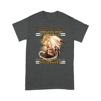 Dragon I'm A Grumpy Old Dragon Standard T-shirt HG