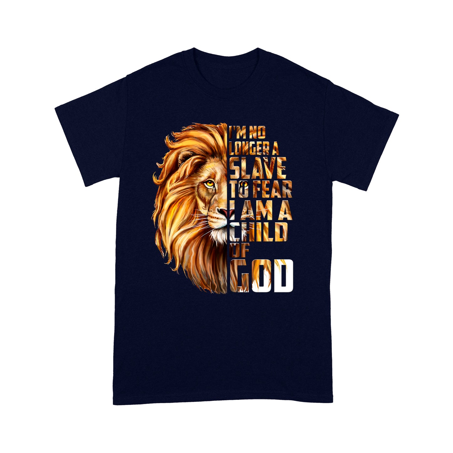 I'm No Longer A Slave To Fear Standard T-shirt TA