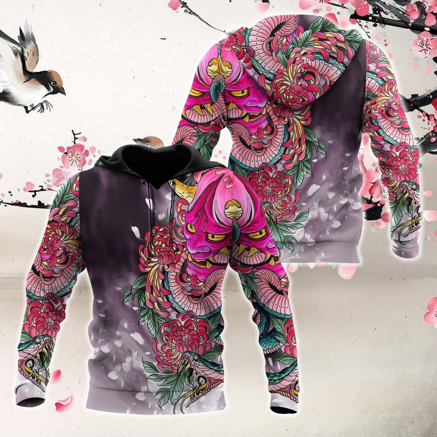 Japan Mask 3D All Over Printed Unisex Shirt