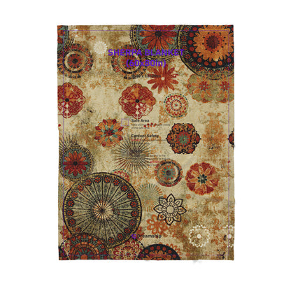 Mandala  Sherpa Blanket TP