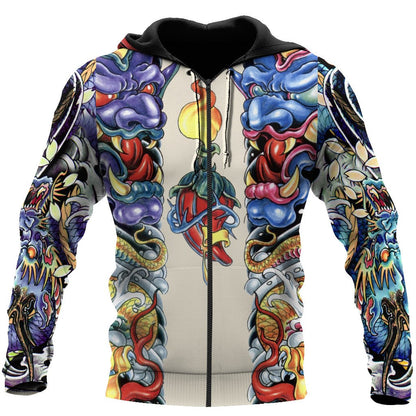 Japan Mask 3D All Over Printed Unisex Shirt