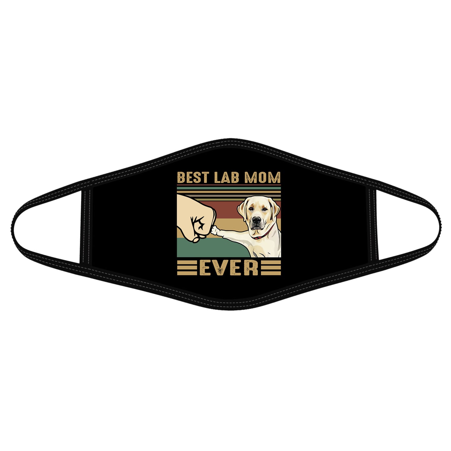 Labrador Dog Mom Face Mask DL