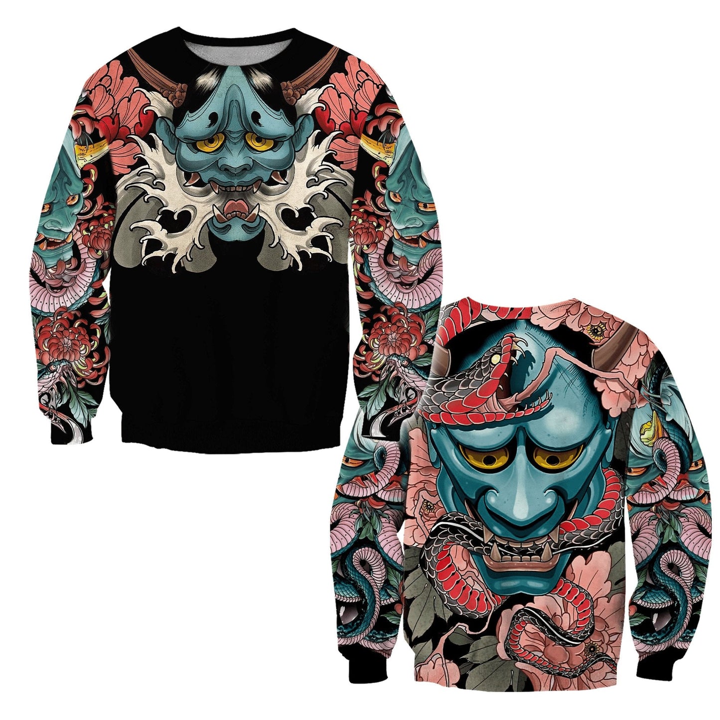 Japan Mask 3D All Over Printed Unisex Shirts