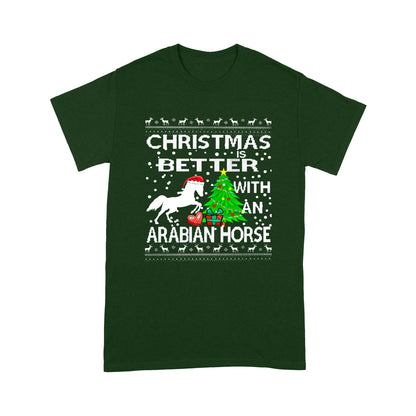 Horse Mery Christmas Standard T-shirt CB