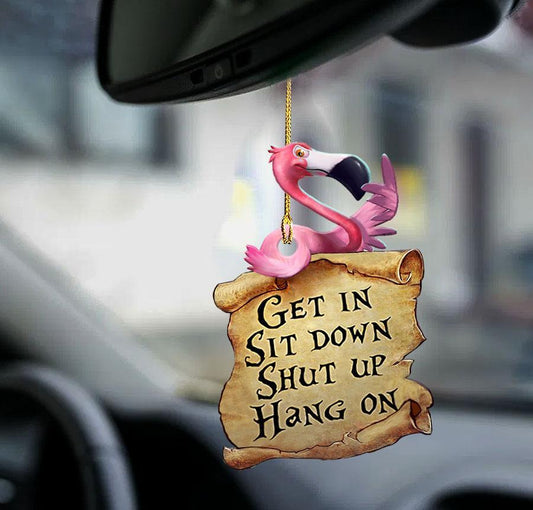 Flamingo Get In Flamingo Lover Two Sided Ornament