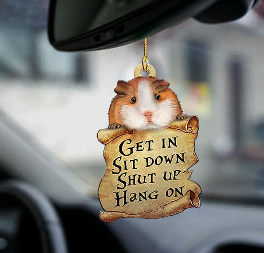 Guinea Pig Get In Guinea Pig Lover Two Sided Ornament