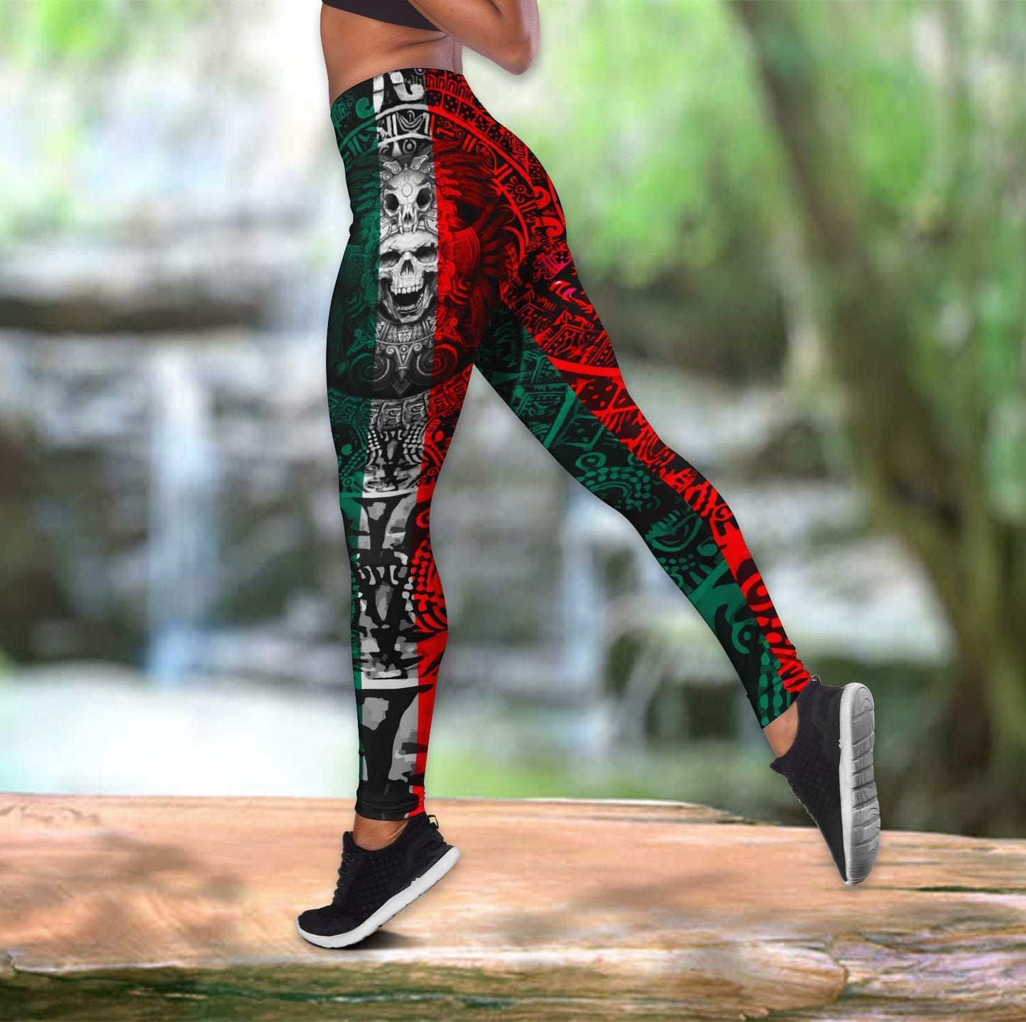 Mexican Aztec Warrior Combo Tank Top + Legging QB07032001S