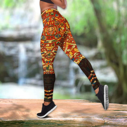 Aztec Mexico Combo Tank Top + Legging QB07032008