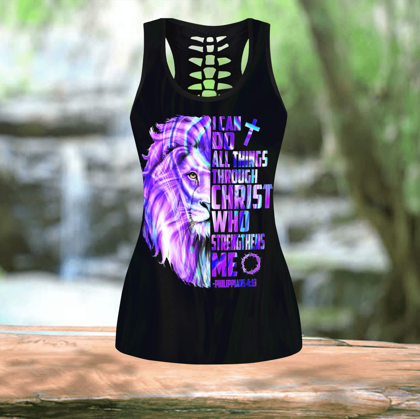 I Can Do All Things Through Christ Who Strengthen Me Combo Tank + Legging QB06272001