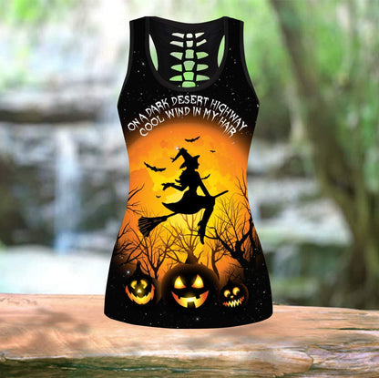 On A Dark Desert Highway Halloween Combo Tank + Legging DQB07282006