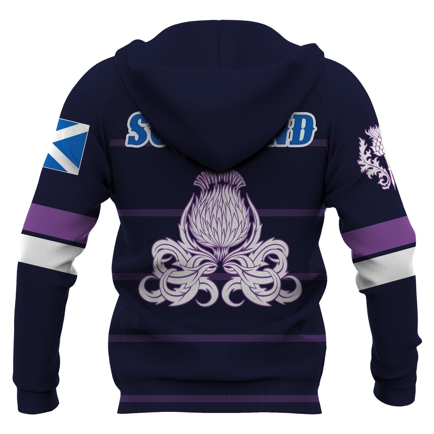 Scotland Lion Rampant with Thistle Hoodie NNK 1507 - Amaze Style™-Apparel