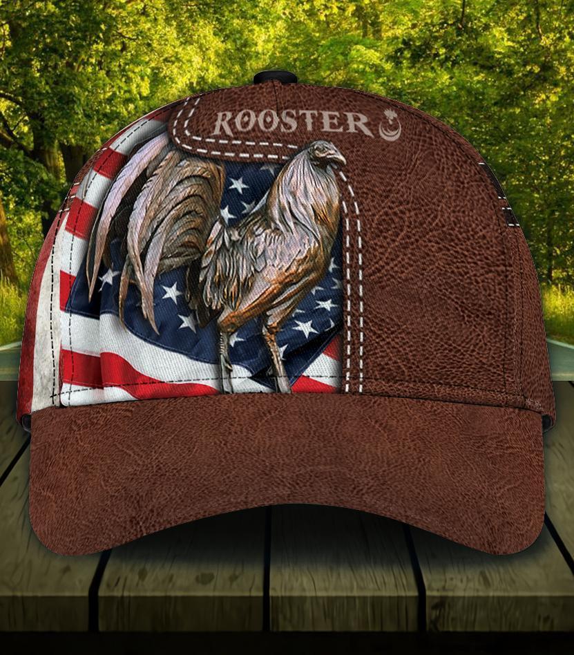 Personalized Rooster 3D Printed Cap