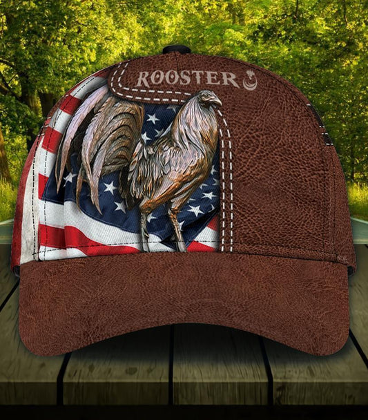 Personalized Rooster 3D Printed Cap