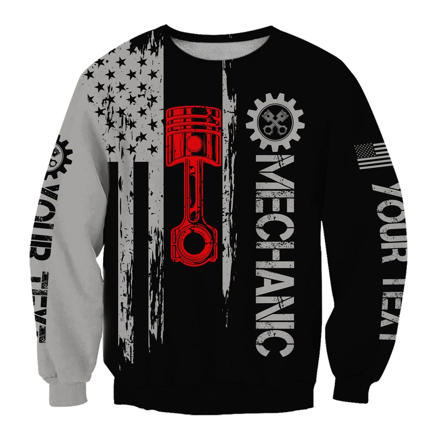Personalized Mechanic 3D All Over Printed Shirts For Men And Women TN