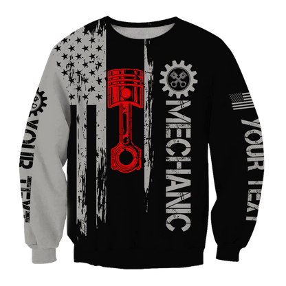 Personalized Mechanic 3D All Over Printed Shirts For Men And Women TN
