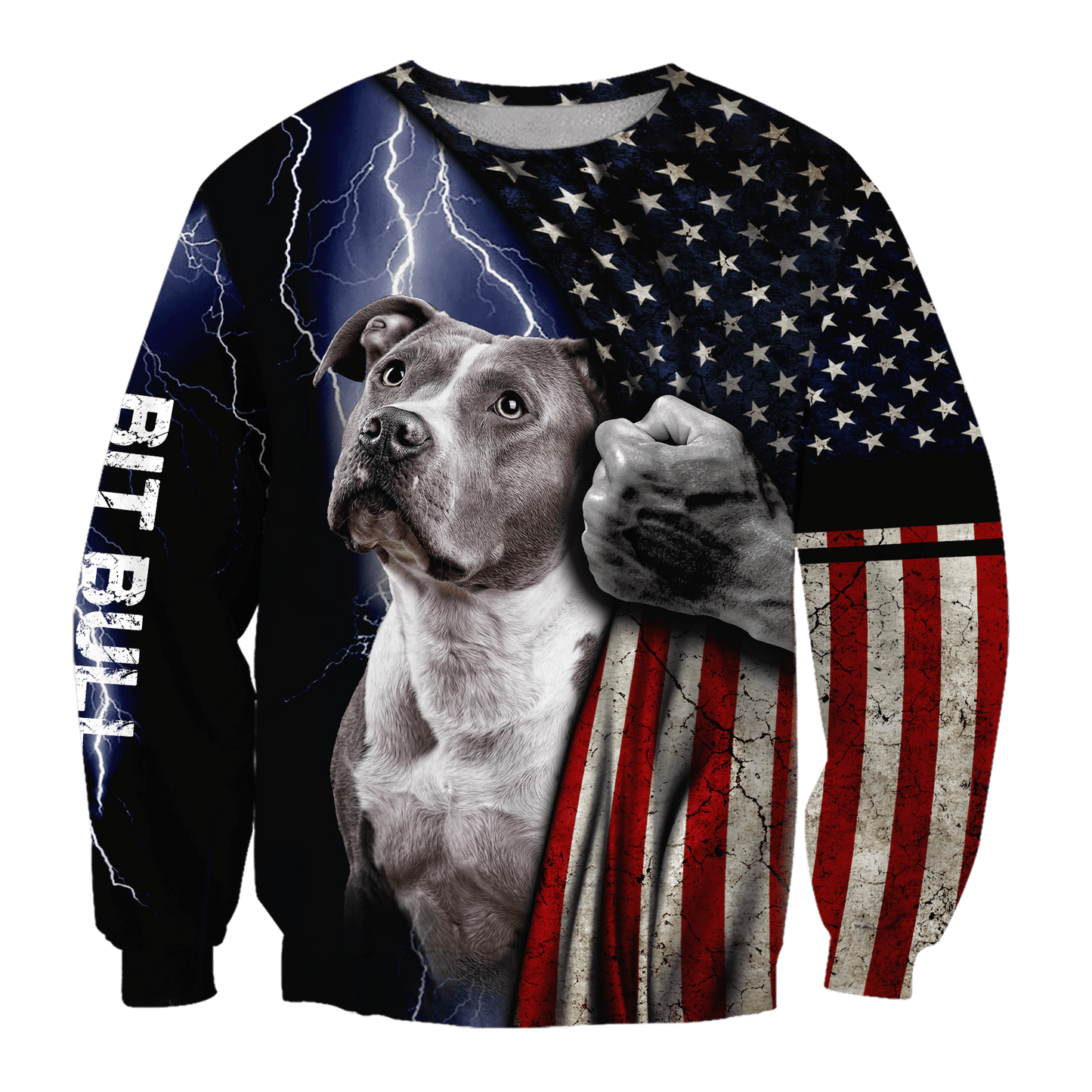 Pit Bull There Is Only One Dangerous Breed Humans Hoodie AM092052