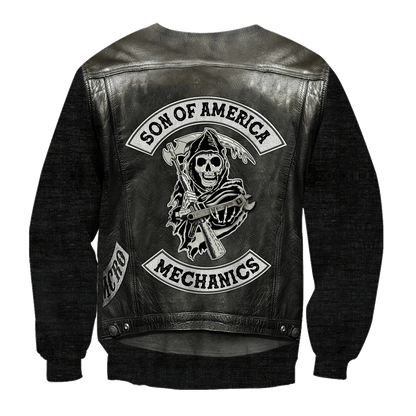 Mechanic 3D All Over Printed Hoodie For Men and Women TN
