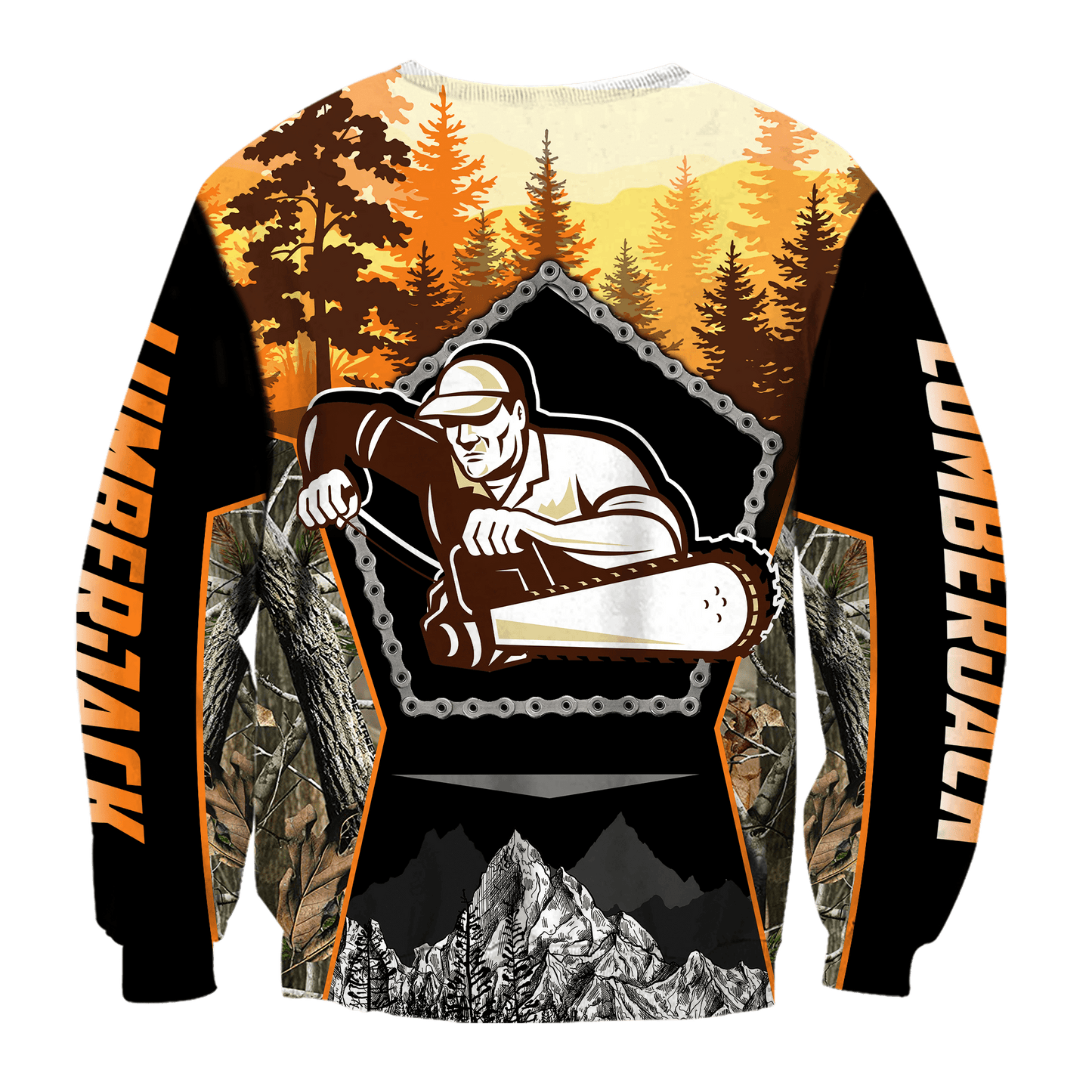 Premium All Over Printed Lumberjack Hoodie MEI