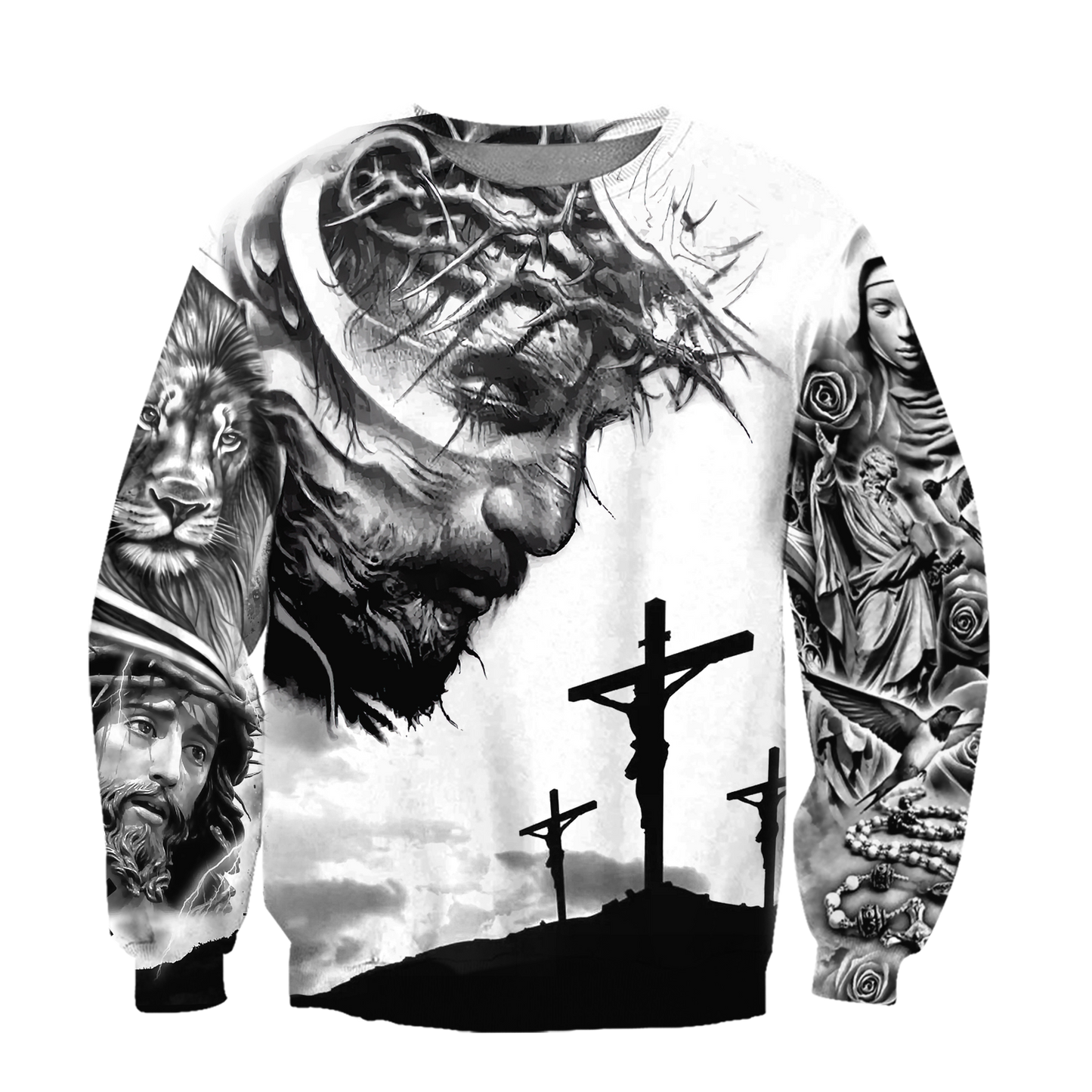 Premium Christian Jesus 3D All Over Printed Unisex Shirts - Amaze Style™-Apparel
