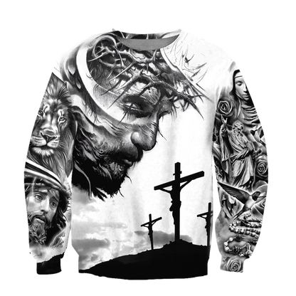 Premium Christian Jesus 3D All Over Printed Unisex Shirts - Amaze Style™-Apparel