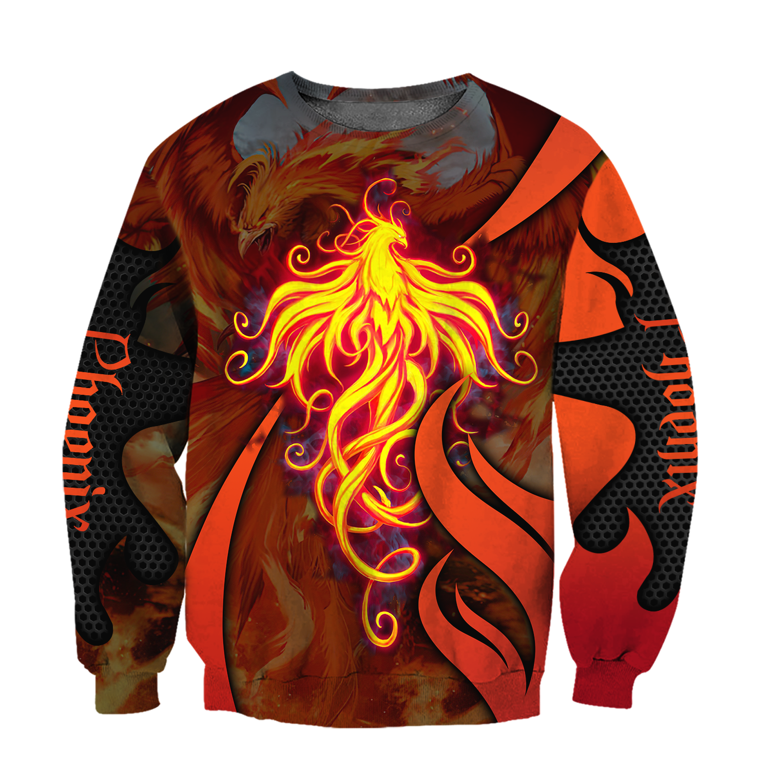 Phoenix Power 3D All Over Printed Sweatshirt by SUN AM180501 - Amaze Style™-Apparel