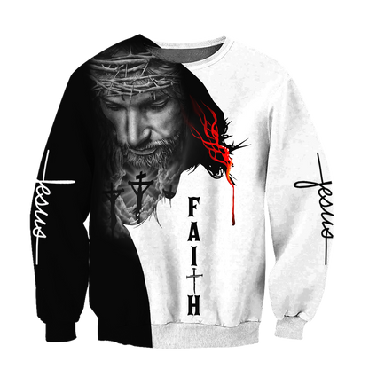 Jesus American Faith 3D All Over Printed Shirts For Men and Women