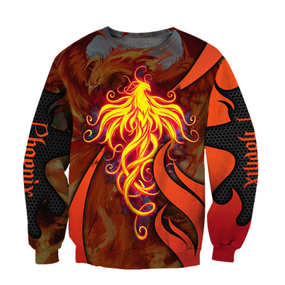 Phoenix Power 3D All Over Printed Hoodie Shirt Limited by SUN AM180501 - Amaze Style™-Apparel