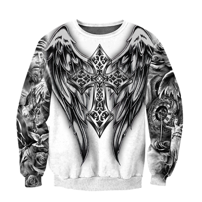 Wings of God Gothic Vibe - Christian - 3D All Over Printed Style for Men and Women