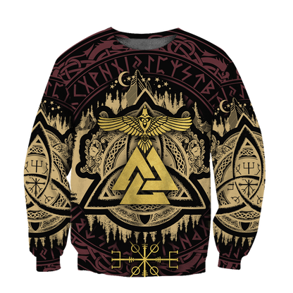 Valknut Viking All Over - Amaze Style™-ALL OVER PRINT HOODIES